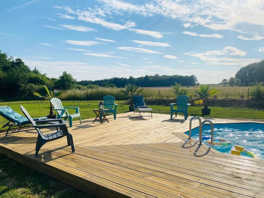 Gite Chez Paulette Mareuil-sur-Cher Exteriör bild